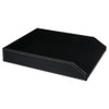 Risedot Black Leather Letter Tray Desk Organizer Document Holder Perfect