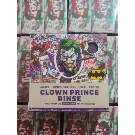DR. Squatch Dr Squatch Soap Clown Prince Rinse DC Limited Edition Zero Grit Bricc The Joker