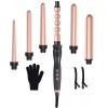 Bestope 6 in 1 Curling Iron Wand Set Curling Wand