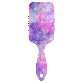 Galaxy Star And Moon Hair Brush for Wet & Dry Hair Grip Soft Bristles for Anti Static & Frizz Air Cushion Comb for Women Girls