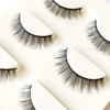 Musegetes 3D False Eyelashes, Popular Black Natural Axis Soft Core