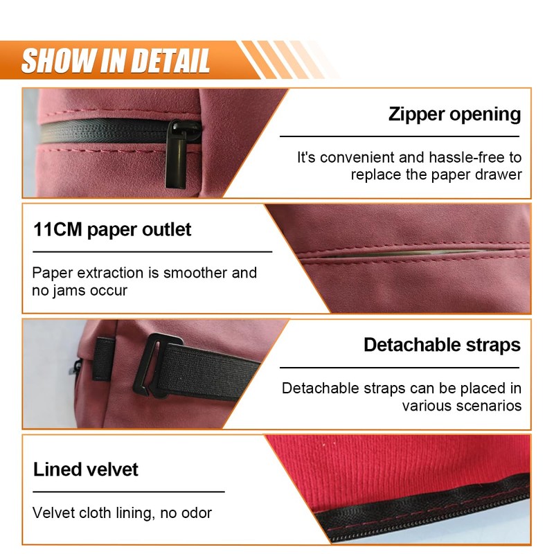 BDZMC Car Tissue Holder, Rectangular Tissues Box Cover, Back Seat