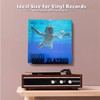 Lrtzizy Wall Mount CD Record Display Stand Now Playing Acrylic