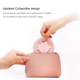 Collapsible Travel Cup | Silicone Folding Water Cups with Lids | Reusable Drinking Mugs Cup | Picnic Snacks Cups | Telescopic Camping Tumblers