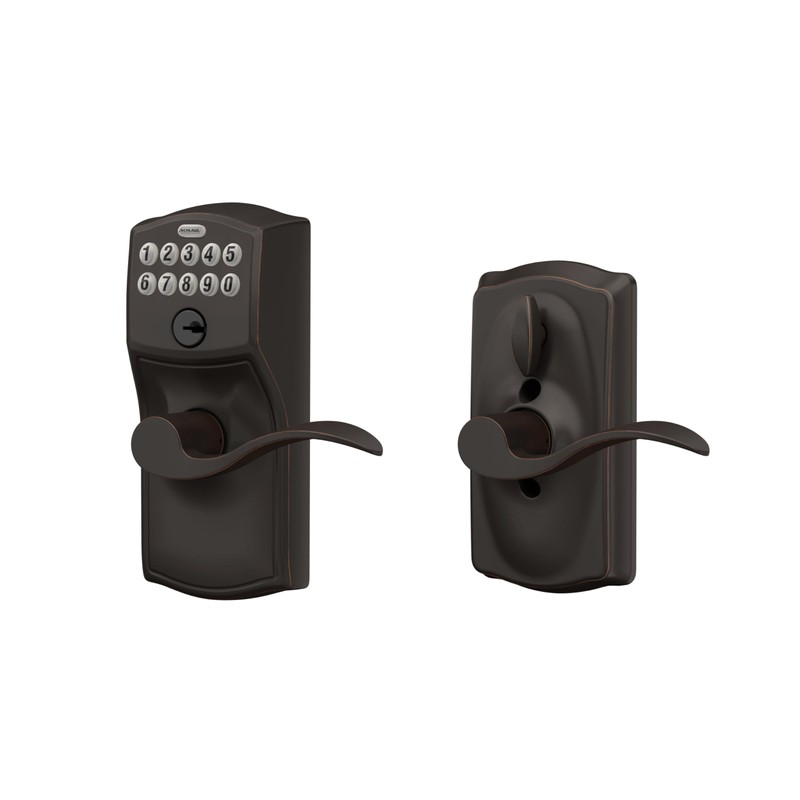SCHLAGE FE595 CAM 716 ACC Camelot Keypad Entry with Flex-Lock
