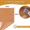 Pack of 3 Permanent Baking Foil Teflon Reusable Baking Paper,