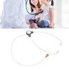 Stethoscope Transparent PP Dual Head Diagnostic Tool Accessory for Monitoring