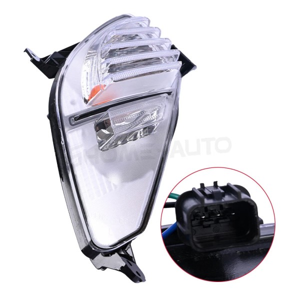 Shome-auto New Turn Signal Assembly w Bulbs Left For 2022-2024