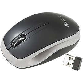 GeneralKeys Mini Maus: Optische Bluetrace Mini-Funkmaus 2.4 GHz mit Mini-Receiver (Funk Mouse, Funkmaus klein, kabellos Laptop)