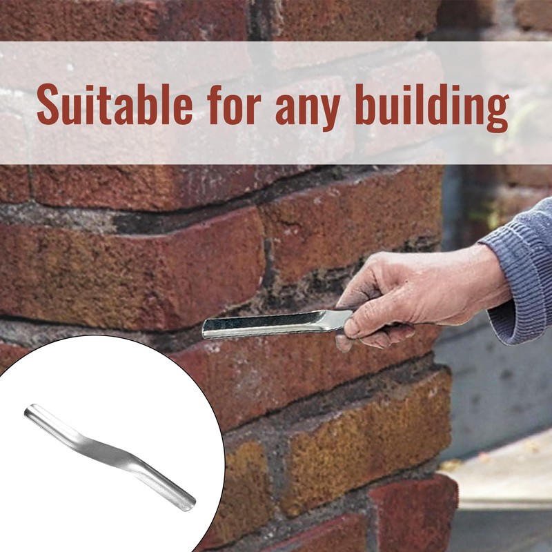 1 PCS Brick Jointer Tool 1/2 Inch X 5/8 Inch