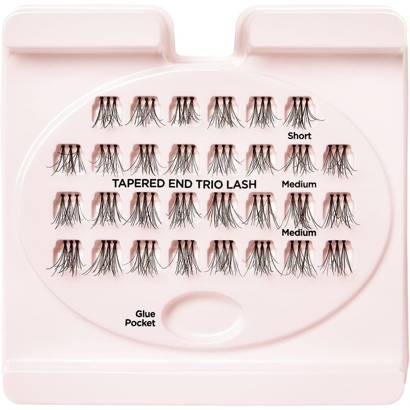 Kiss Products Ever Ez Trio Lashes Medium, 0.03 Pound
