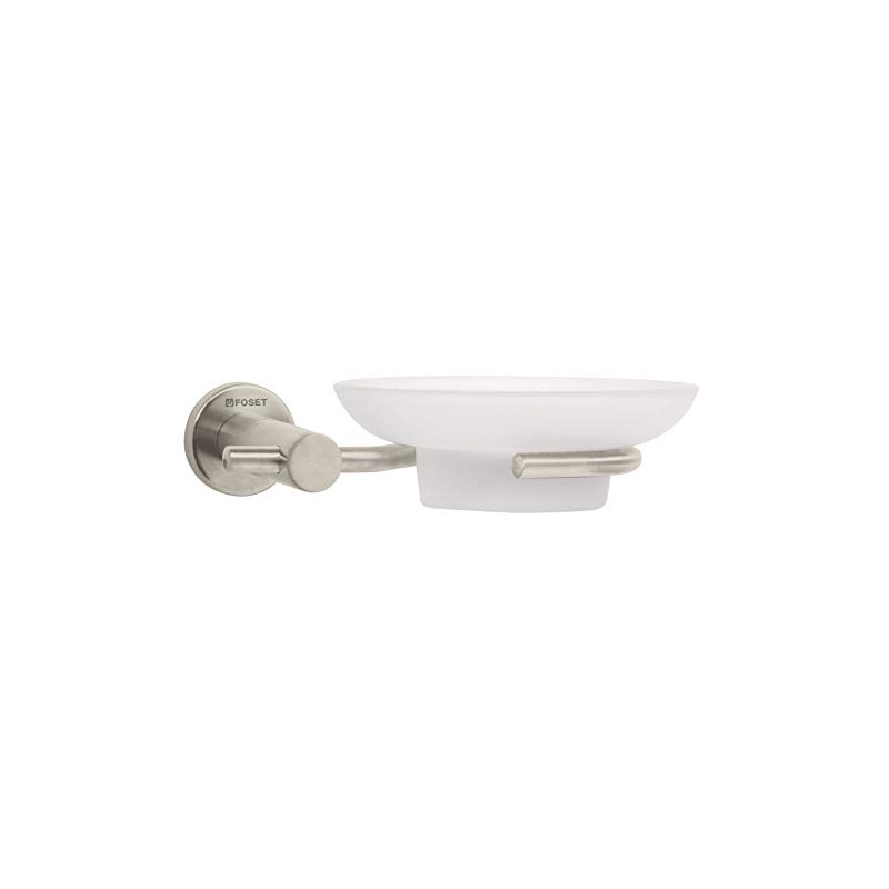 Foset Element ELA-74N, Jabonera con plato, acabado satín