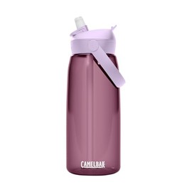 CAMELBAK Thrive Flip Straw Wasserflasche mit Tritan Renew, leicht zu transportieren, Strohhalm-Oberteil, 900 ml, Violett