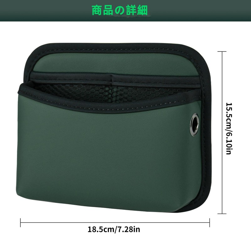 JEYODA Car Storage Pocket Seat Side Bag, Car Side Bag,