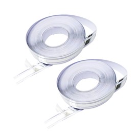 ZIMISI 2 Rolls×32FT Car Pinstripe Tape, Vinyl DIY Pinstriping Decal Stickers, Universal Auto Body Side Striping Tape Emblems Trim for Car/Boat/Motorcycle/Door/Home/Musical Instrument (Silver)