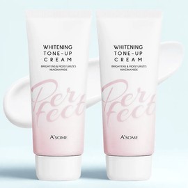 Anjumain ASOME Perfect Whitening Tone Up Cream 100ml 2pcs / ASOME 에이썸 퍼펙트 화이트닝 톤업 크림 100ml 2개