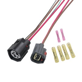 AITKEN Cooling Fan Control Relay Module Connector Pigtail Harness Compatible with Ford F-150 Focus Fusion Escape Taurus Lincoln MKZ MKX Mercury Milan Replace# 9U2Z14S411LB.
