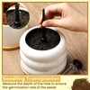 Flutesan 6 Pcs Mini Sowing Seed Dispenser Sower with 2