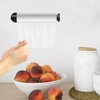 Kitchen Roll Holder, No Drilling, Kitchen Roll Holder, Black, Stainless