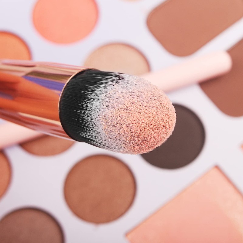 Real Perfection Makeup Brush Set 16 Pcs with 1 Eyebrow