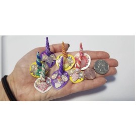 Handmade 20 Face Painting Unicorn Bling: Multi, Red, Blue, Pink & More.