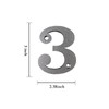 BetLight House Numbers for Outside-3 Inch Upgrade Rustproof Stainless Steel
