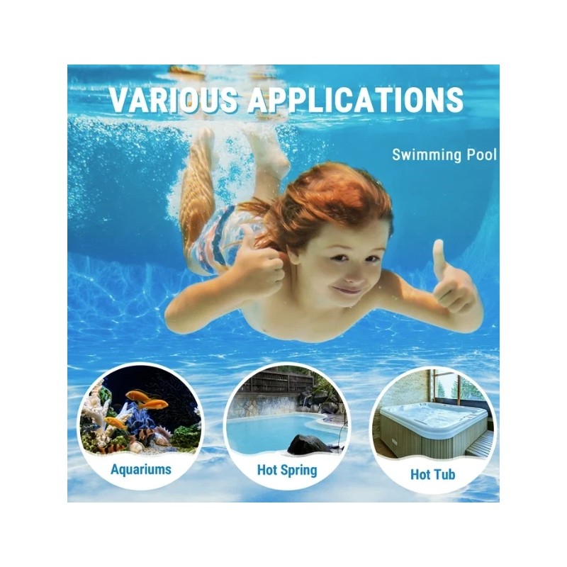 ThermoPro Digital Pool Thermometer, Floating Water Thermometer for Hot Tubs