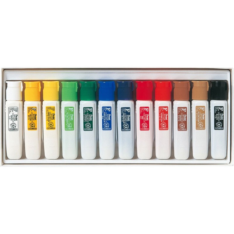 F watercolor poly tube