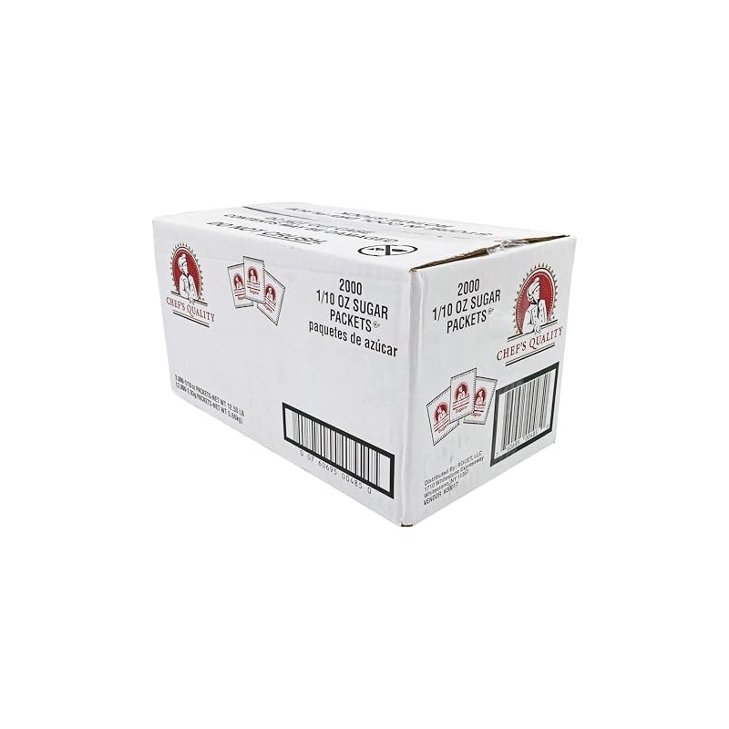 Chef's Quality: 2000 Sugar Packets