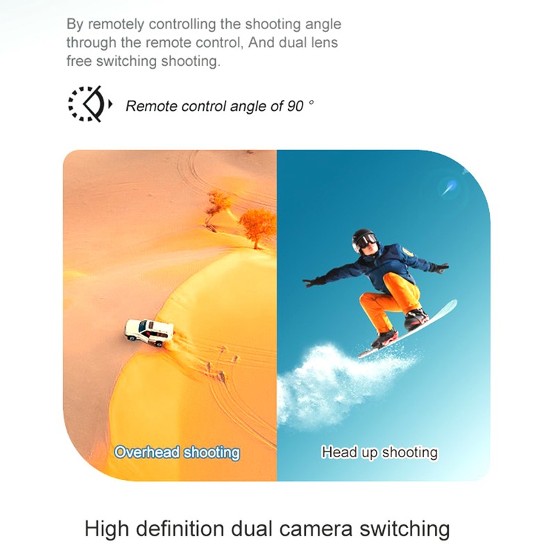Remote Control Drone with Camera 4K Dual Camera 4-sided Infrared