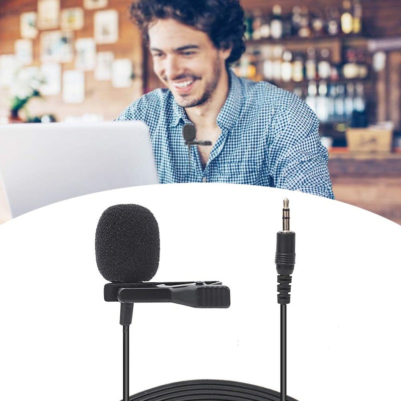 ciciglow Portable Clip On Microphone for Mobile Phones and Laptops