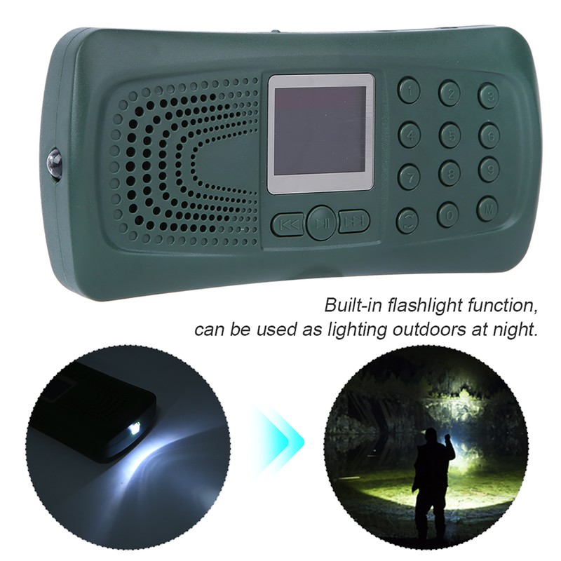 CP-387B Hunting Bird Caller Sounds Player No Remote Control With