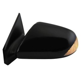 U-Autoacces 1pc Left Driver Side Smooth Power Operate Exterior Door Rear View Mirror Signal for Scion for tC Base 05-10 & 07-08 1pc Plastic Bolt-on-Attachment Method Paint to Match