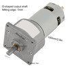 35W Micro DC Metal Gear Motor Speed Adjustable CW/CCW (