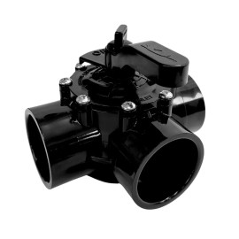 Discount Pool Mart 4717 2 Inch 3 Way Valve Diverter Valve CPVC Positive Seal for Pools and Spas