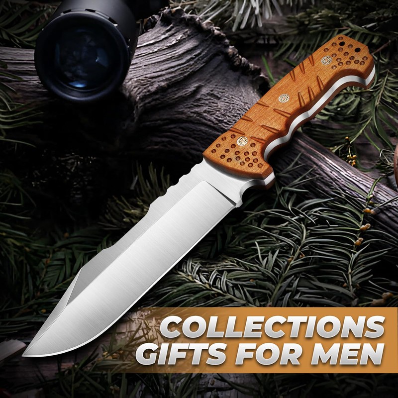 Purple Dragon Heavy Duty Machete for Cutting Trees-Fixed Blade Knife