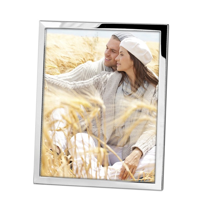 Edzard photo frame Bergamo, noble silver plated, tarnish protected, for