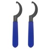 sourcing map 2 Pcs C Hook Spanner Wrench APU16 Nut