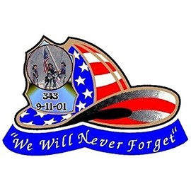 FIRE Fighter 3.5" х 2.25" Sticker for Car Vinyl Decal Window Truck Window Car Bumper Sticker Laptop Decal Motorcycle Helmet