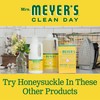 Mrs. Meyer's Liquid Dish Soap Refill, Biodegradable Formula, Honeysuckle, 48