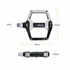 Bicycle Pedals-Aluminium Alloy Bicycle Pedals-Mountain Bike Pedals with Removable Non-Slip