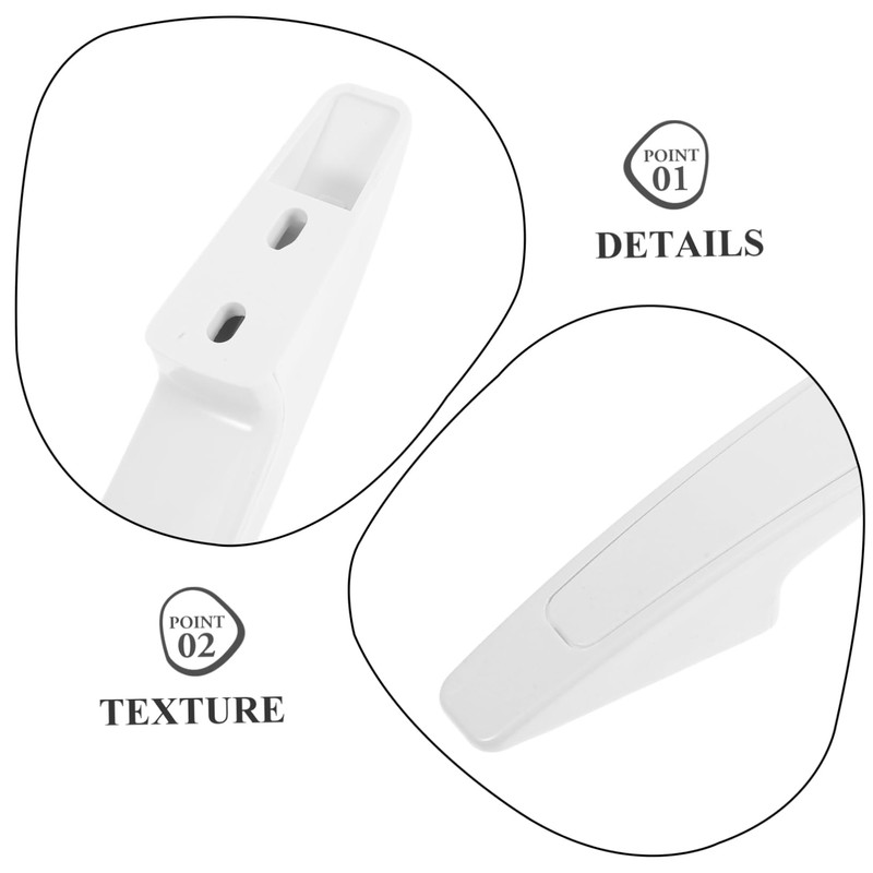 ULTECHNOVO Refrigerator Door Handle Heavy Duty Slip Freezer Door Pull