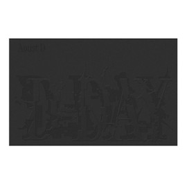 BTS AGUST D(SUGA) : [D-DAY] Solo Album (Version 01) CD+Photobook+Lyric Book+Postcard+Poster+Photocard A+Photocard B+Scanimation Card+Sticker