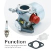 Vkinman 640004 640025C Carburetor Replacement for Tecumseh OH195EA OHH55 OHH60