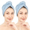 Hammetex Bath Towels 25 x 66 cm, Extra Soft and