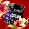 Creatina Monohidratada 500g Wolf En Polvo Varios Sabores