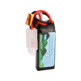 Buddy RC Gens Ace Adventure 400mAh 2S1P 7.4V 35C Lipo Battery Pack with JST Plug for RC Crawler