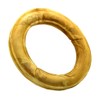 Dog Life Pressed Rings Rawhide, 6-Inch, 5-Count