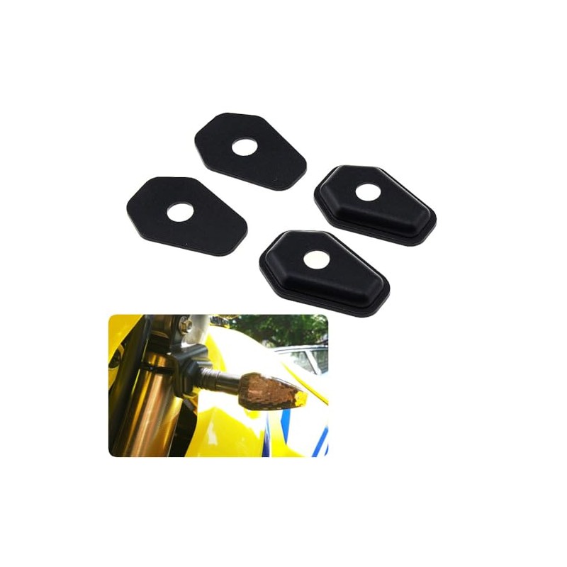 Pack of 4 Indicator Brackets for Motorcycle, Motorcycle LED Indicator