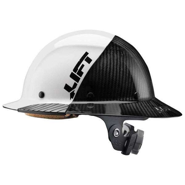LIFT Safety HDF50C-19WC Lift Safety DAX Fifty 50 Carbon Fiber Full Brim Hardhat